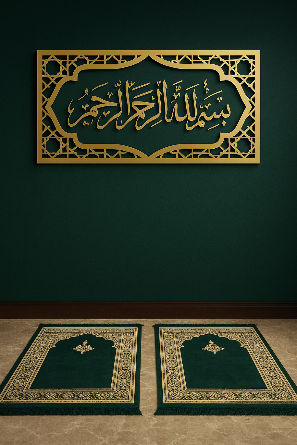 Bismillah Frame Islamic Wall