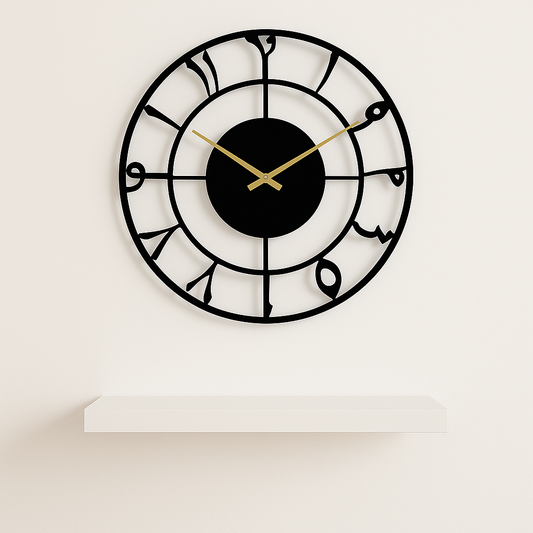Arabic number wall clock | Islamic wall clock