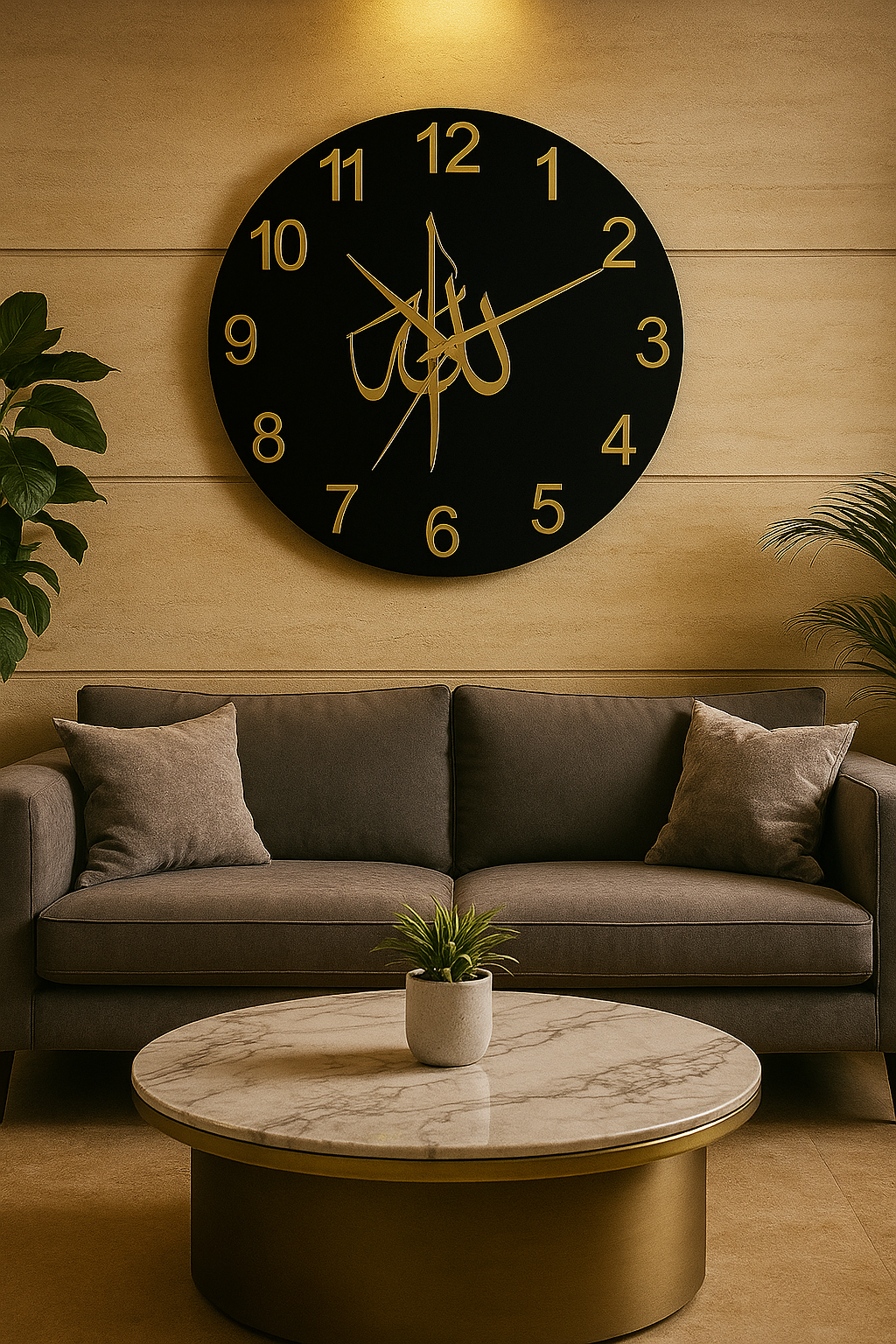 ALLAH Islamic Wall Clock