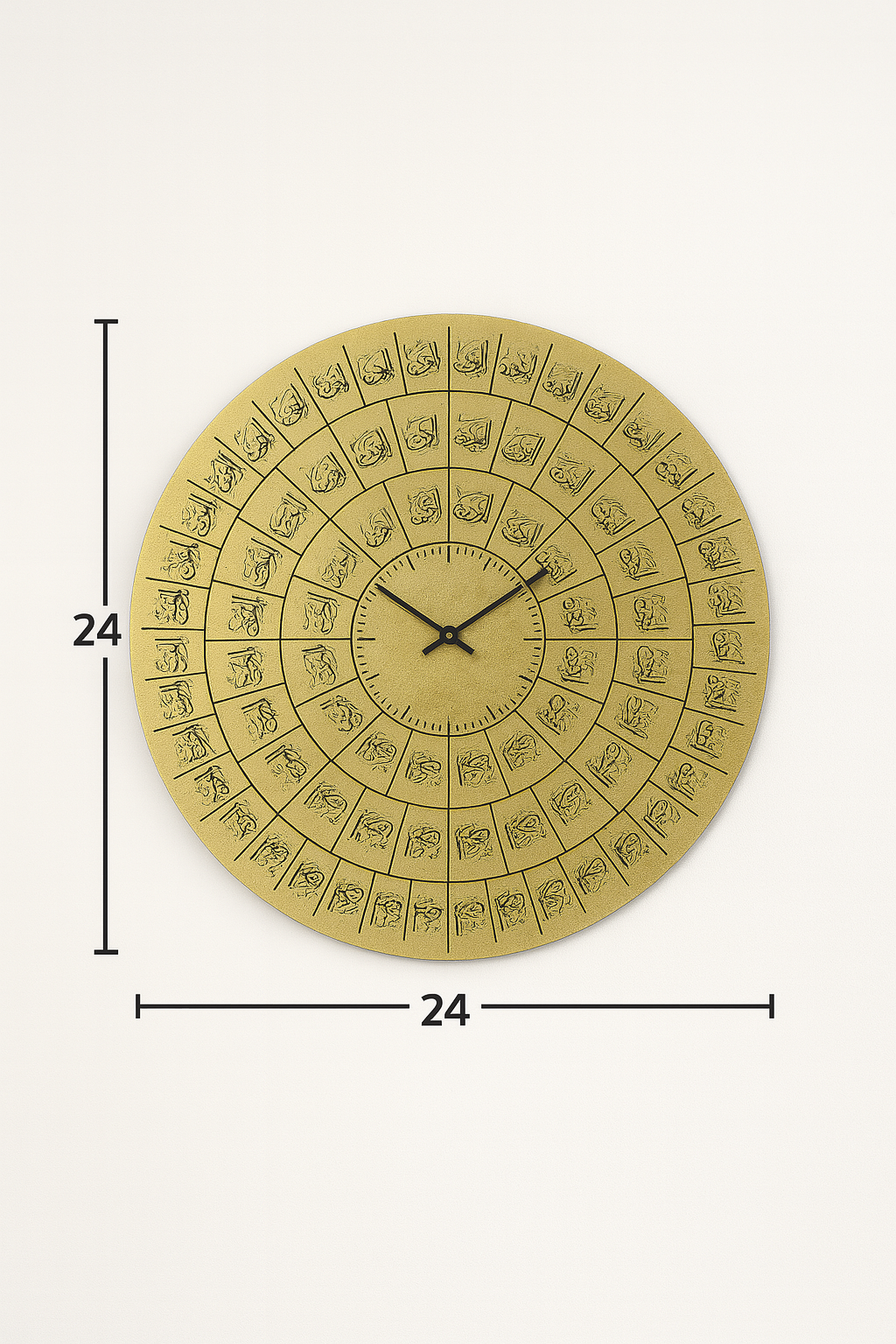 Metal Asma Ul (Asmaul) Husna, 99 Names Of Allah Wall Art